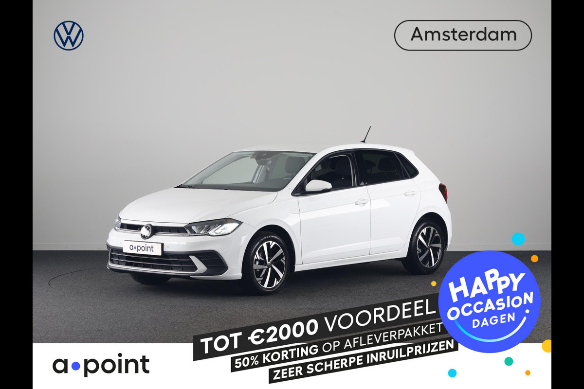 Volkswagen Polo 1.0 TSI Life Business 95 pk | Navigatie | Parkeersensoren | Achteruitrijcamera | Adaptieve cruise control | Stoelverwarming |