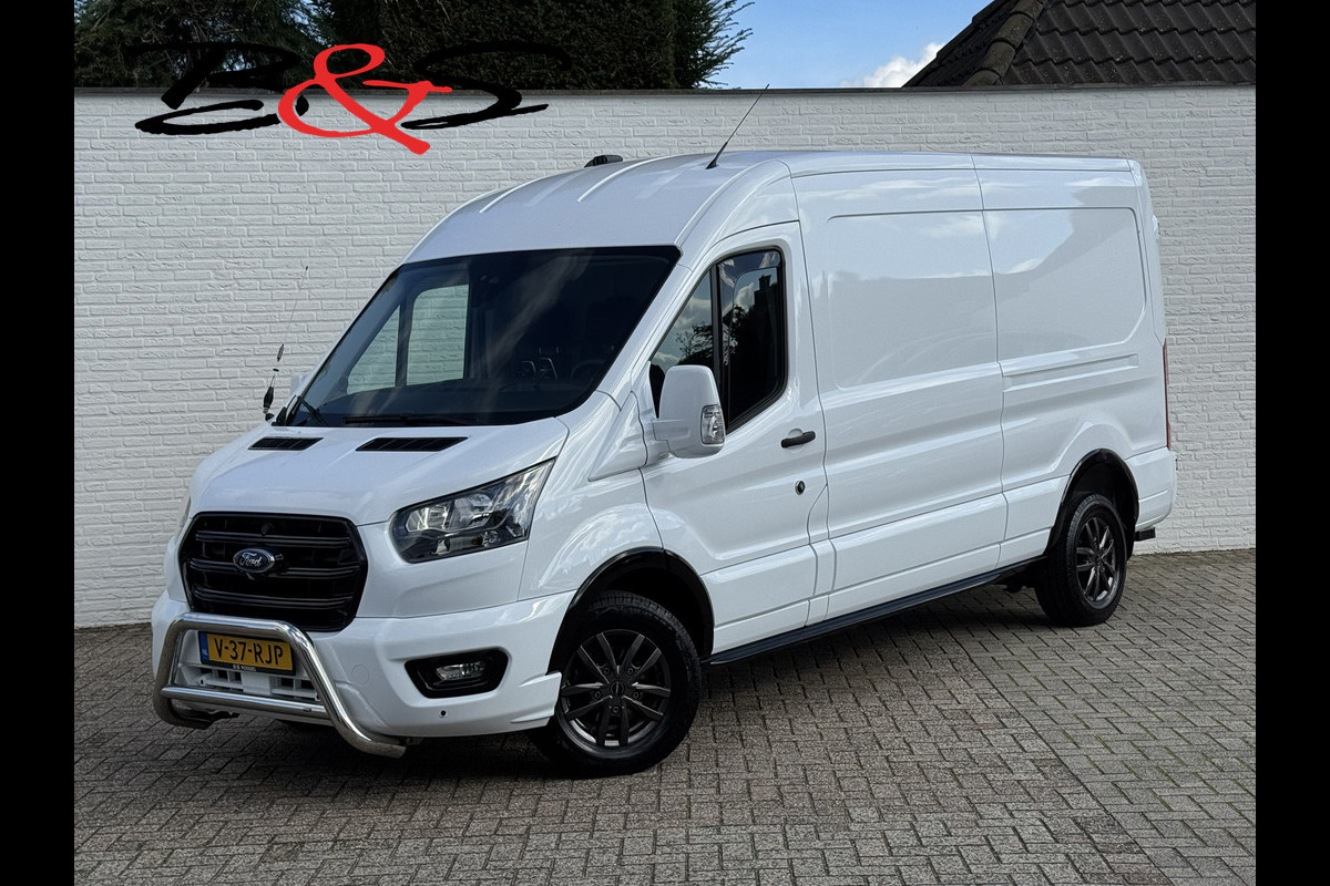 Ford Transit 350 2.0 TDCI L3H2 Automaat Trekhaak Webasto Chauffeursstoel Cruise Camera Airco 3 Zits
