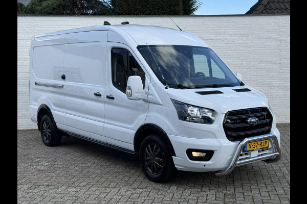 Ford Transit 350 2.0 TDCI L3H2 Automaat Trekhaak Webasto Chauffeursstoel Cruise Camera Airco 3 Zits