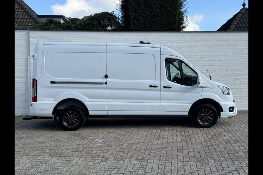 Ford Transit 350 2.0 TDCI L3H2 Automaat Trekhaak Webasto Chauffeursstoel Cruise Camera Airco 3 Zits