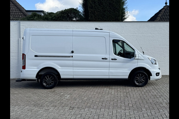 Ford Transit 350 2.0 TDCI L3H2 Automaat Trekhaak Webasto Chauffeursstoel Cruise Camera Airco 3 Zits
