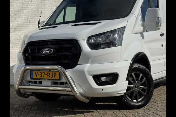 Ford Transit 350 2.0 TDCI L3H2 Automaat Trekhaak Webasto Chauffeursstoel Cruise Camera Airco 3 Zits