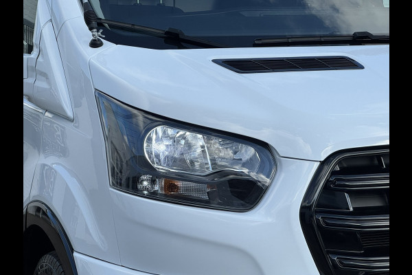 Ford Transit 350 2.0 TDCI L3H2 Automaat Trekhaak Webasto Chauffeursstoel Cruise Camera Airco 3 Zits