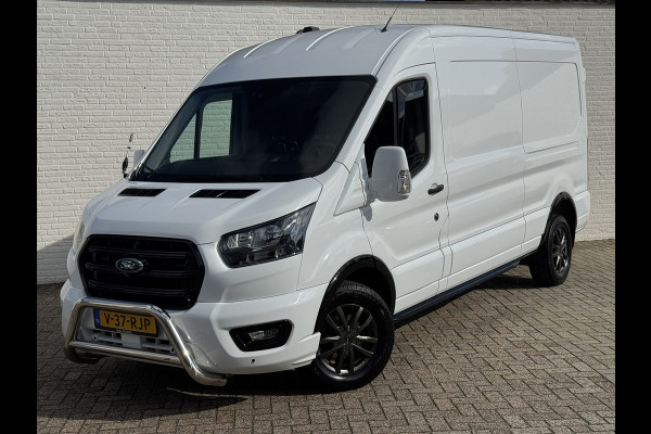 Ford Transit 350 2.0 TDCI L3H2 Automaat Trekhaak Webasto Chauffeursstoel Cruise Camera Airco 3 Zits