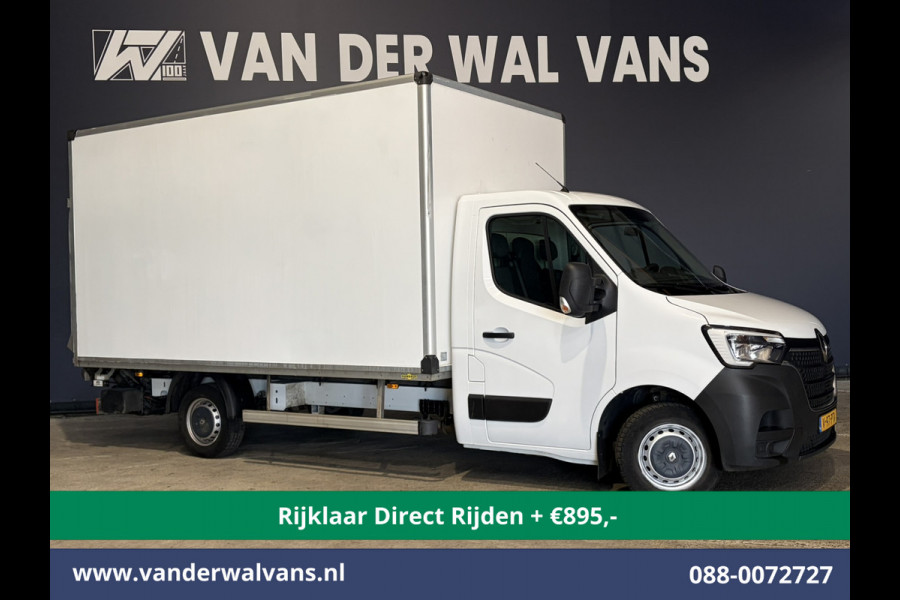 Renault Master 2.3 dCi 146pk Bakwagen Laadklep Euro6 *Rijklaar Direct Rijden* Airco | LED | 1000kg laadvermogen Bijrijdersbank Bijrijdersbank