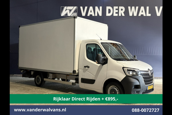Renault Master 2.3 dCi 146pk Bakwagen Laadklep Euro6 *Rijklaar Direct Rijden* Airco | LED | 1000kg laadvermogen Bijrijdersbank Bijrijdersbank