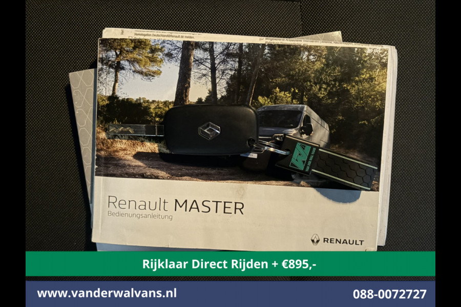 Renault Master 2.3 dCi 146pk Bakwagen Laadklep Euro6 *Rijklaar Direct Rijden* Airco | LED | 1000kg laadvermogen Bijrijdersbank Bijrijdersbank