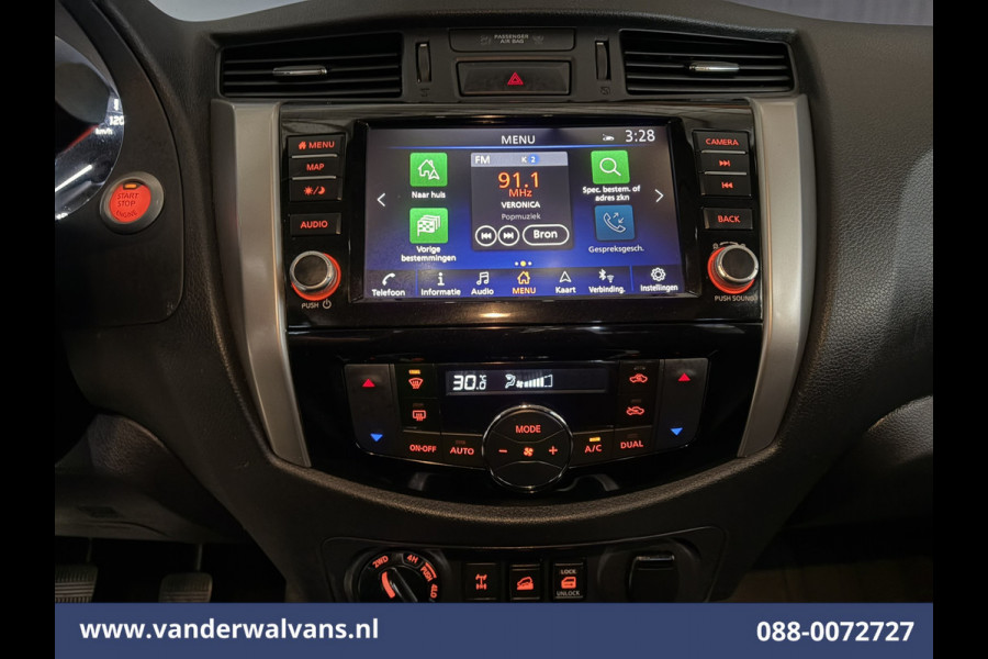 Nissan Navara 2.3 dCi 164pk 4x4 Aandrijving Euro6 Airco | 3500kg trekhaak | Camera | Cruisecontrol | LM Velgen | Navigatie,