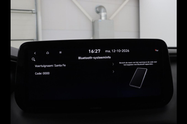 Hyundai Santa Fe 1.6 T-GDI HEV Comfort Smart Sky 7p. | Panoramadak | Leder | Adaptive cruise | Dodehoek detectie | Stoelverwarming | KRELL Sound | Trekhaak | Camera | Park assist | Carplay