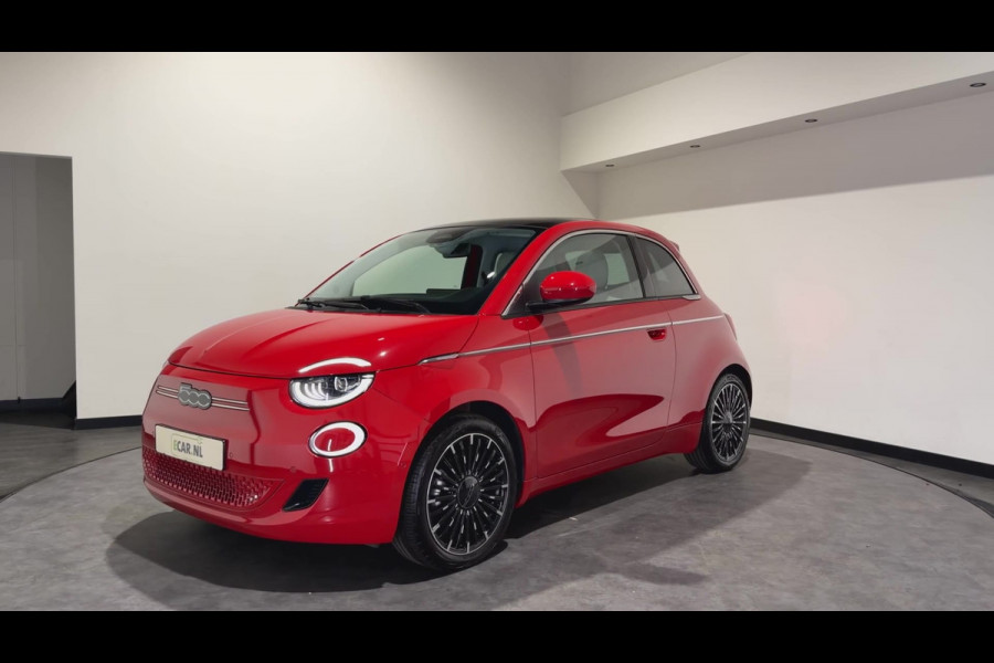 Fiat 500 La Prima 42 kWh | Luxe Leder | ACC | Keyless | Panoramadak
