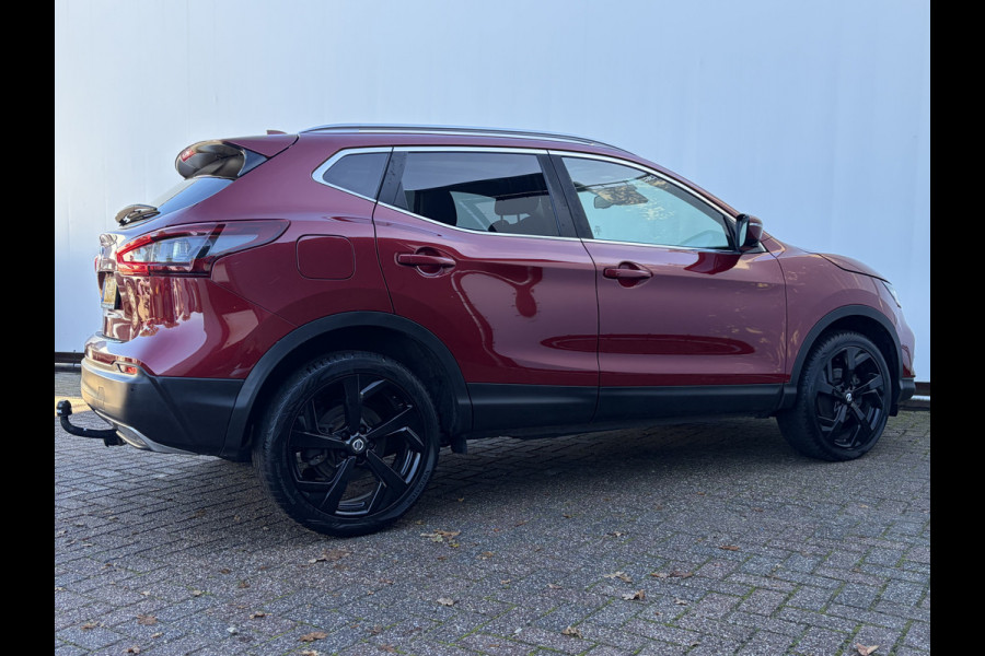 Nissan QASHQAI 1.2 Tekna Trekhaak Pano 360° Nav/Cruise Orig.NL Voll.Onderhouden!
