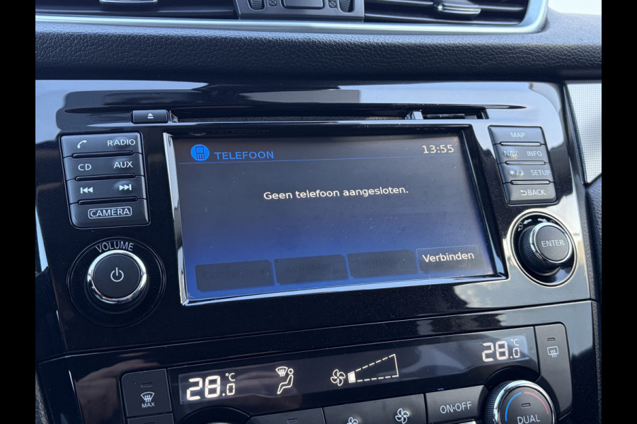 Nissan QASHQAI 1.2 Tekna Trekhaak Pano 360° Nav/Cruise Orig.NL Voll.Onderhouden!