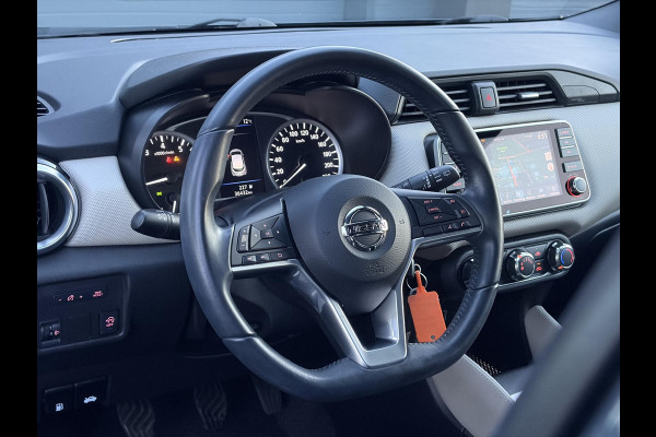 Nissan Micra 1.0 IG-T N-Connecta ✓1e Eigenaar✓Dealer Onderhouden✓Camera✓Carplay✓Navi✓Airco✓Cruise✓Pdc✓101pk✓Weinig Km✓Lm velgen✓N.A.P✓Apk tot 02-2028