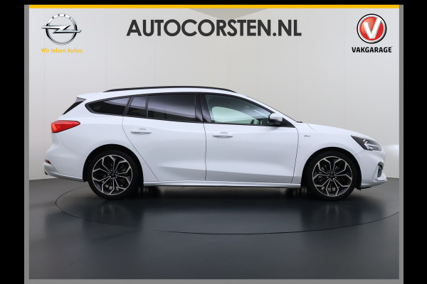 Ford FOCUS Wagon 1.5T 150PK Automaat ST Line Design Automaat Adap.Cruise Stoel+Stuur+Voorruitverwarming Apple Carplay Android Auto Navi Ecc 18"Lmv Lane Assist Privacy Glas Pdc Adap.Led Isofix Keyless Licht-/regensensor