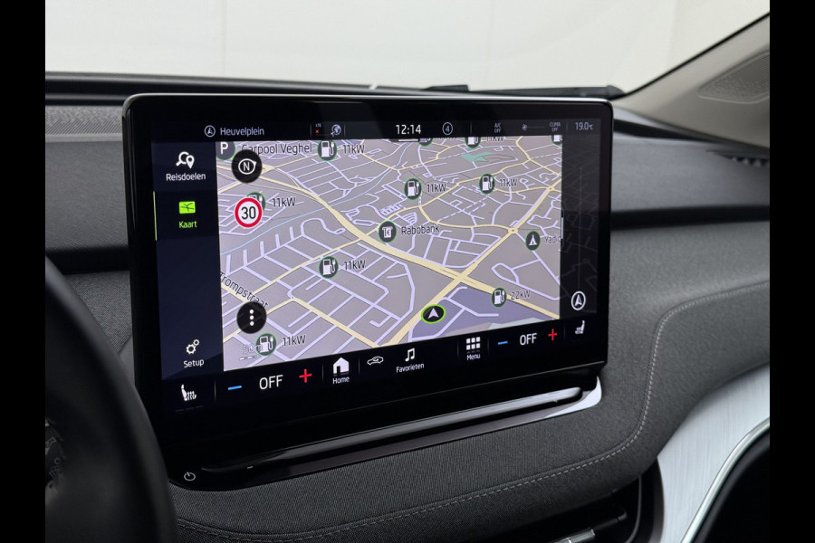 Škoda ENYAQ iV 80 204PK Trekhaak Warmtepomp Stuur+Stoelverwarming 3-Zone Ecc Camera Apple Carplay Android Auto P-Assist SOH 87% Isofix Pdc Lmv Led DAB Cruise Control Rijstrooksensor 1.000KG Trekgewicht Origineel Nederlandse Auto