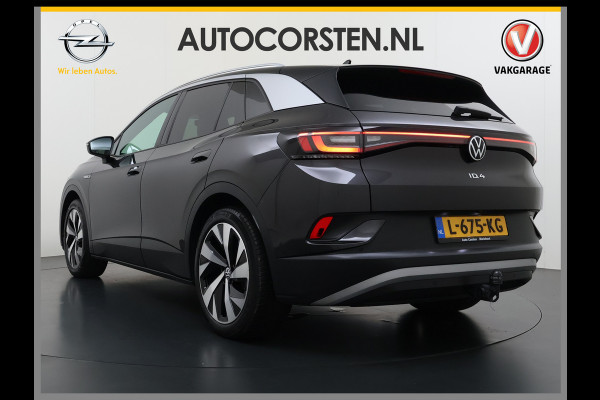 Volkswagen ID.4 First 82kWh 204PK SOH 90% Trekhaak Warmtepomp Lmv 20" Adap.Cruise Stoel+Stuurverwarming Camera Navi Android Auto Apple Carplay S Privacy Glas Isofix Led Rijstrooksensor 1.000KG Trekgewicht 1e Eigenaar Origineel Nederlandse Auto