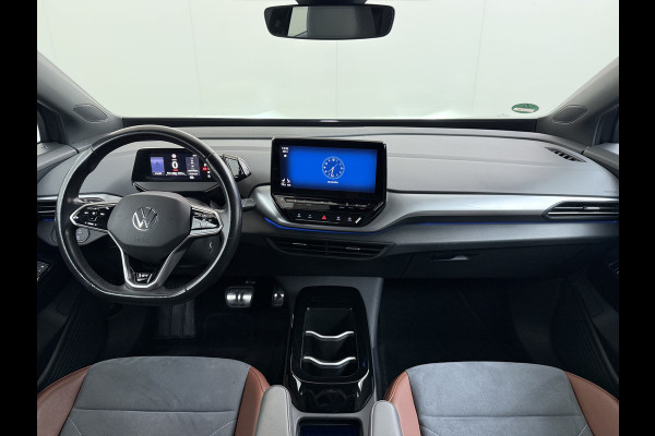 Volkswagen ID.4 First 82kWh 204PK SOH 90% Trekhaak Warmtepomp Lmv 20" Adap.Cruise Stoel+Stuurverwarming Camera Navi Android Auto Apple Carplay S Privacy Glas Isofix Led Rijstrooksensor 1.000KG Trekgewicht 1e Eigenaar Origineel Nederlandse Auto