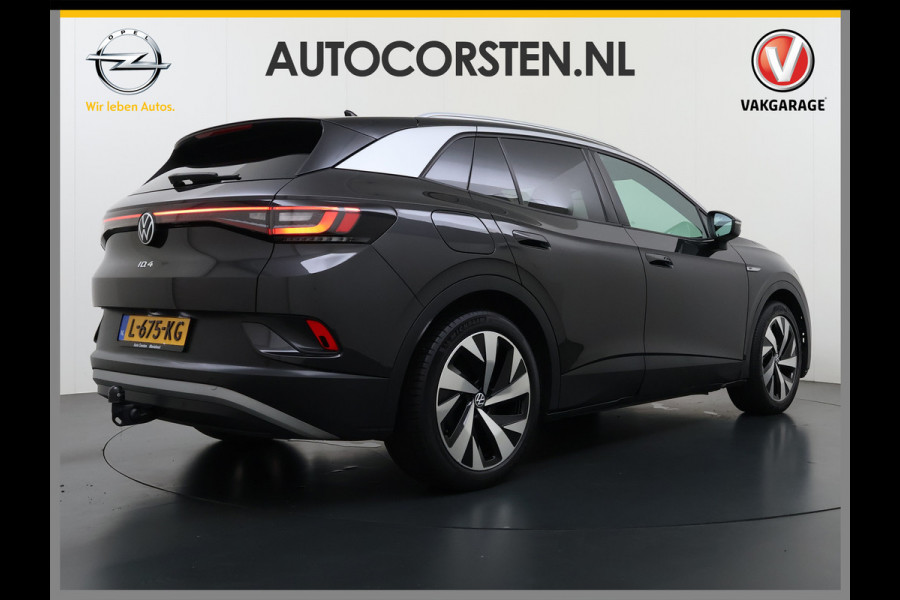 Volkswagen ID.4 First 82kWh 204PK SOH 90% Trekhaak Warmtepomp Lmv 20" Adap.Cruise Stoel+Stuurverwarming Camera Navi Android Auto Apple Carplay S Privacy Glas Isofix Led Rijstrooksensor 1.000KG Trekgewicht 1e Eigenaar Origineel Nederlandse Auto
