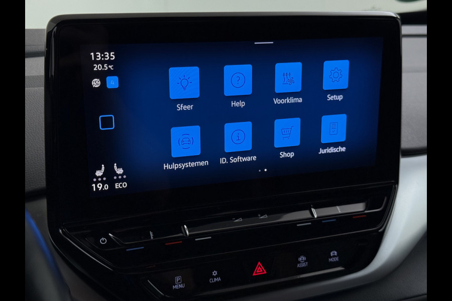 Volkswagen ID.4 First 82kWh 204PK SOH 90% Trekhaak Warmtepomp Lmv 20" Adap.Cruise Stoel+Stuurverwarming Camera Navi Android Auto Apple Carplay S Privacy Glas Isofix Led Rijstrooksensor 1.000KG Trekgewicht 1e Eigenaar Origineel Nederlandse Auto