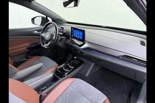 Volkswagen ID.4 First 82kWh 204PK SOH 90% Trekhaak Warmtepomp Lmv 20" Adap.Cruise Stoel+Stuurverwarming Camera Navi Android Auto Apple Carplay S Privacy Glas Isofix Led Rijstrooksensor 1.000KG Trekgewicht 1e Eigenaar Origineel Nederlandse Auto