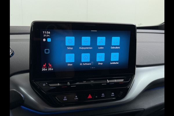 Volkswagen ID.4 82kWh 204PK 90%SOH Trekhaak Adap.Cruise Stoelverwarming Apple Carplay Android Auto Navi Ecc Pdc Privacy Glas Led Isofix DAB Bluetooth All Seasonbanden Voorruitverwarming Wifi 1.000KG Trekgewicht 1e Eigenaar Origineel Nederlandse Auto