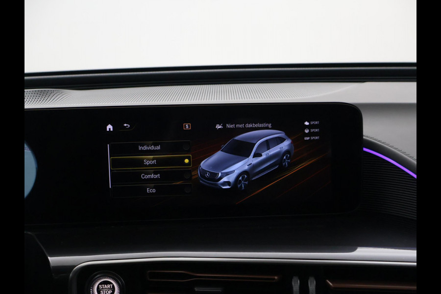 Mercedes-Benz EQC 400 4MATIC AMG SPORT 80 kWh + 21 INCH | TREKHAAK | BURMESTER | SCHUIFDAK | HEAD-UP | 360 CAMERA
