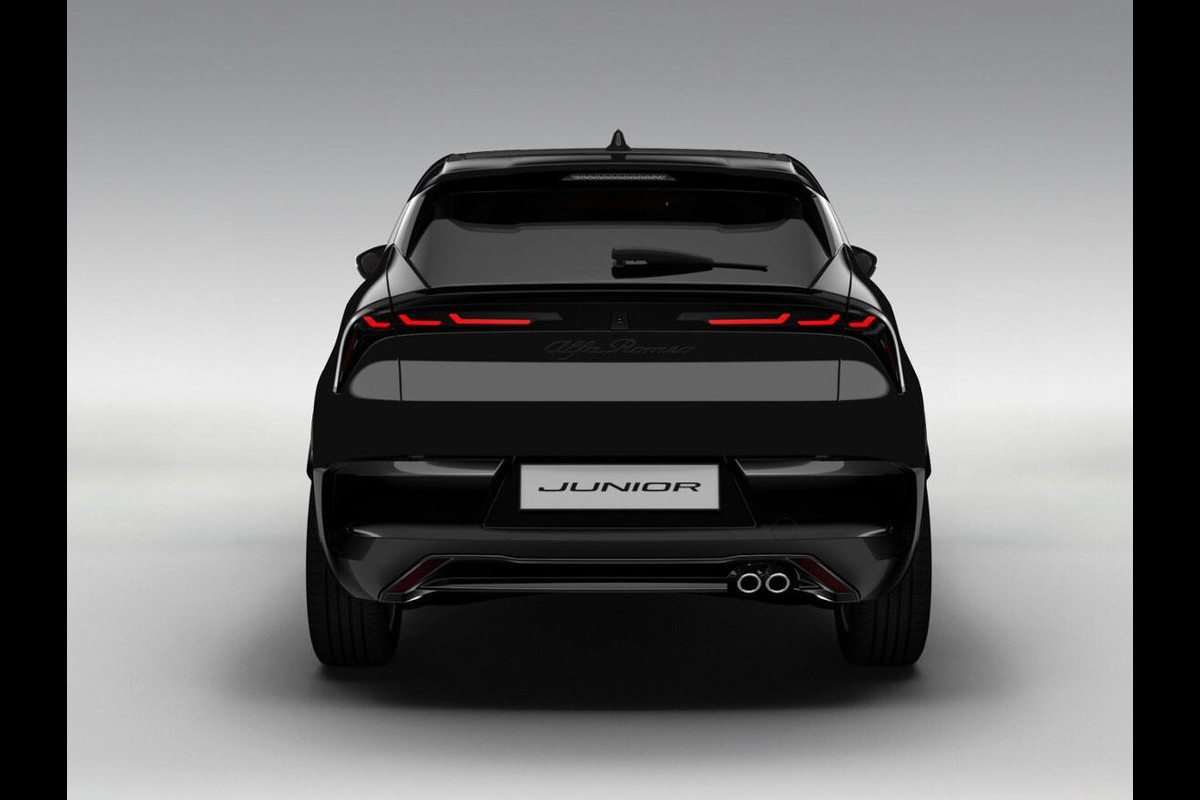 Alfa Romeo junior 1.2 Turbo Hybrid Ibrida Ti | Uit voorraad leverbaar | Adapt. Cruise | Elektr. A-Klep | Schuif/Kanteldak | LED | BSM | Keyless | Camera