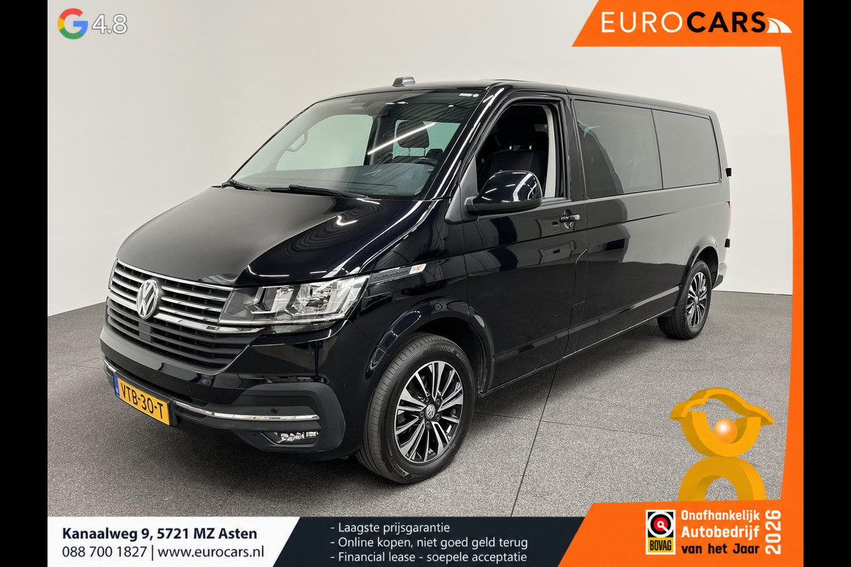Volkswagen Transporter 2.0 TDI L2H1 Dubbele Cabine Highline Automaat Airco Cruise Control Apple Carplay/Android Auto Trekhaak Parkeersensoren