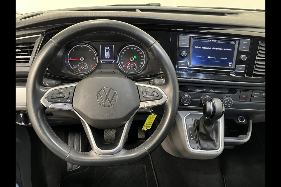Volkswagen Transporter 2.0 TDI L2H1 Dubbele Cabine Highline Automaat Airco Cruise Control Apple Carplay/Android Auto Trekhaak Parkeersensoren