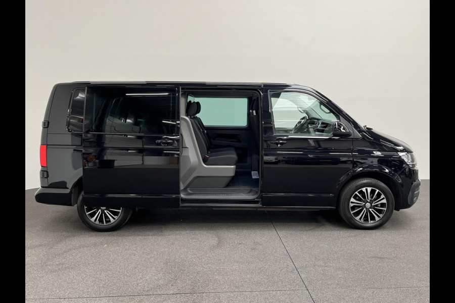 Volkswagen Transporter 2.0 TDI L2H1 Dubbele Cabine Highline Automaat Airco Cruise Control Apple Carplay/Android Auto Trekhaak Parkeersensoren