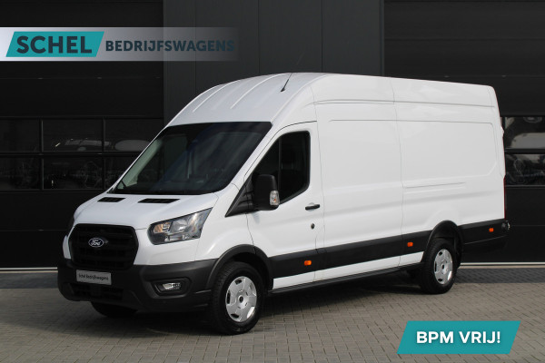 Ford Transit 350 2.0 TDCI L4H3 Trend RWD 130pk - 270gr deuren - Camera - Cruise - Carplay - Airco - PDC - Rijklaar