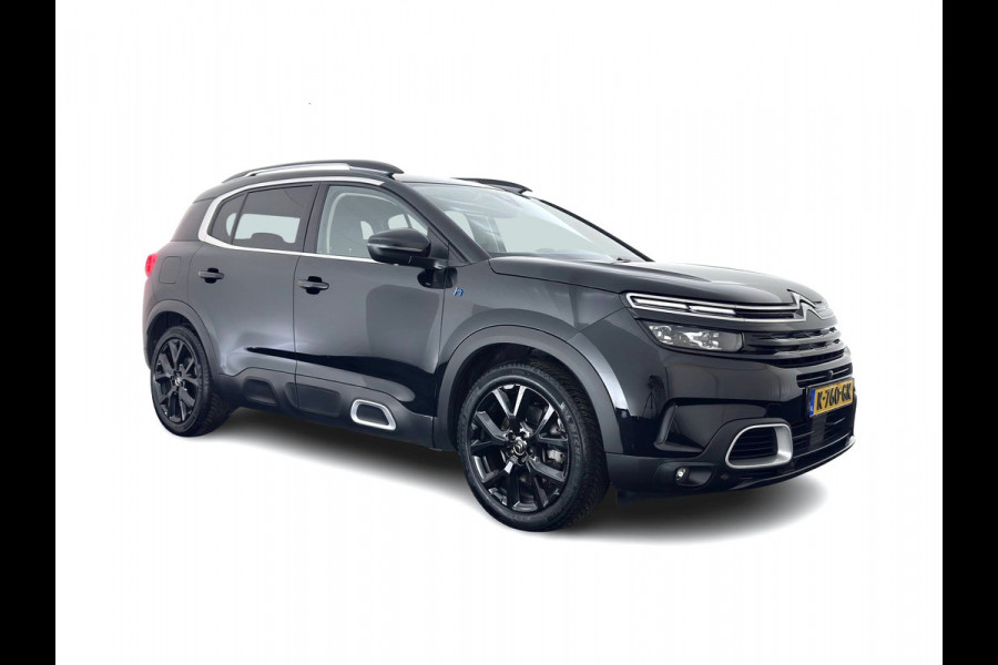 Citroën C5 Aircross 1.6 Hybrid 225 Business Plus (Plug-in) Aut. *LEATHER-FABRIC | NAVI-FULLMAP | FULL-LED | KEYLESS | TOPVIEW | ECC | PRIVACY-GLASS | PDC | CRUISE | DAB | DIGI-COCKPIT | CARPLAY |  LANE-ASSIST | TOWBAR | SHIFTPADDLES | 19"ALU*