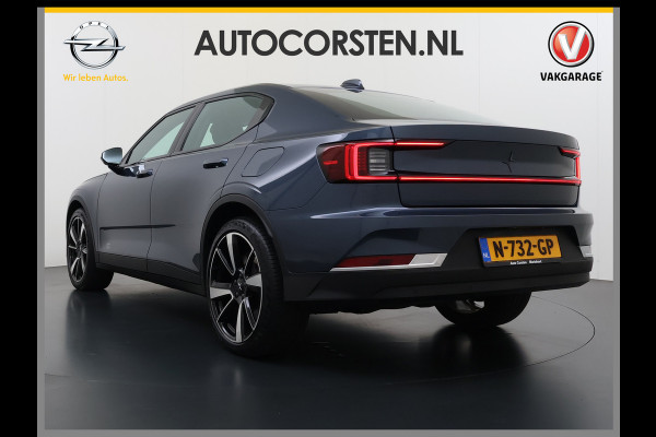 Polestar 2 408PK Dual Motor Long Range 78kWh SOH 90% Google®-Maps Navi Camera Apple Carplay Android Auto Elek.Stoelen Memory Elek.Achterkle Keyless Bluetooth Led Lmv Isofix Rijstrooksensor Origineel Nederlandse Auto Dealeronderhouden