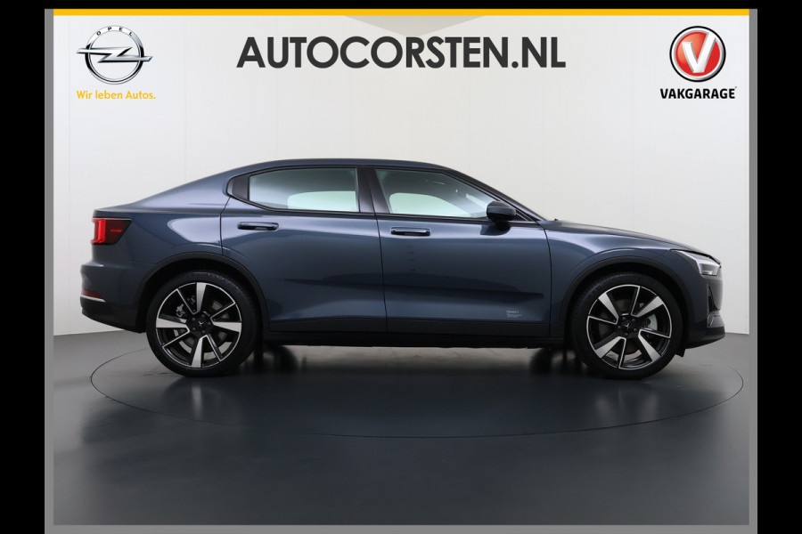 Polestar 2 408PK Dual Motor Long Range 78kWh SOH 90% Google®-Maps Navi Camera Apple Carplay Android Auto Elek.Stoelen Memory Elek.Achterkle Keyless Bluetooth Led Lmv Isofix Rijstrooksensor Origineel Nederlandse Auto Dealeronderhouden