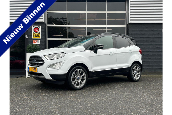 Ford EcoSport 1.0 Titanium, Bluetooth, CarPlay, Camera, Cruise, Navi, Stuur/Stoelverwrm, NAP