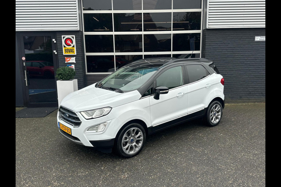 Ford EcoSport 1.0 Titanium, Bluetooth, CarPlay, Camera, Cruise, Navi, Stuur/Stoelverwrm, NAP