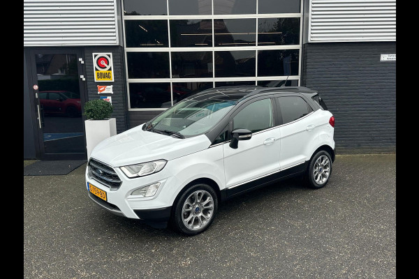 Ford EcoSport 1.0 Titanium, Bluetooth, CarPlay, Camera, Cruise, Navi, Stuur/Stoelverwrm, NAP
