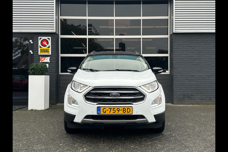 Ford EcoSport 1.0 Titanium, Bluetooth, CarPlay, Camera, Cruise, Navi, Stuur/Stoelverwrm, NAP