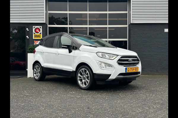 Ford EcoSport 1.0 Titanium, Bluetooth, CarPlay, Camera, Cruise, Navi, Stuur/Stoelverwrm, NAP