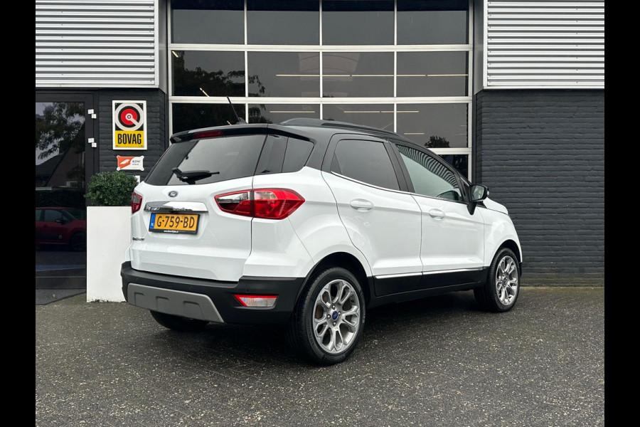 Ford EcoSport 1.0 Titanium, Bluetooth, CarPlay, Camera, Cruise, Navi, Stuur/Stoelverwrm, NAP
