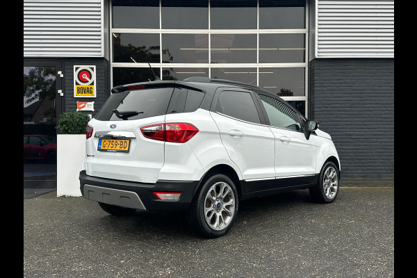 Ford EcoSport 1.0 Titanium, Bluetooth, CarPlay, Camera, Cruise, Navi, Stuur/Stoelverwrm, NAP