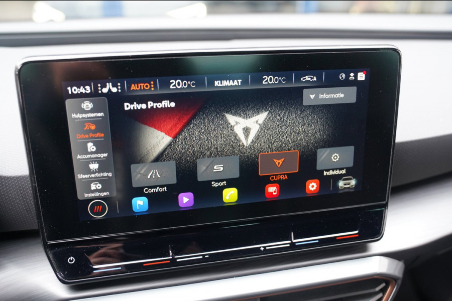 CUPRA Leon 1.4 e-Hybrid VZ Adrenaline | Prijs rijklaar incl. 12 mnd garantie | Stoel/Stuur verwarming Pdc Lmv Climate Carplay