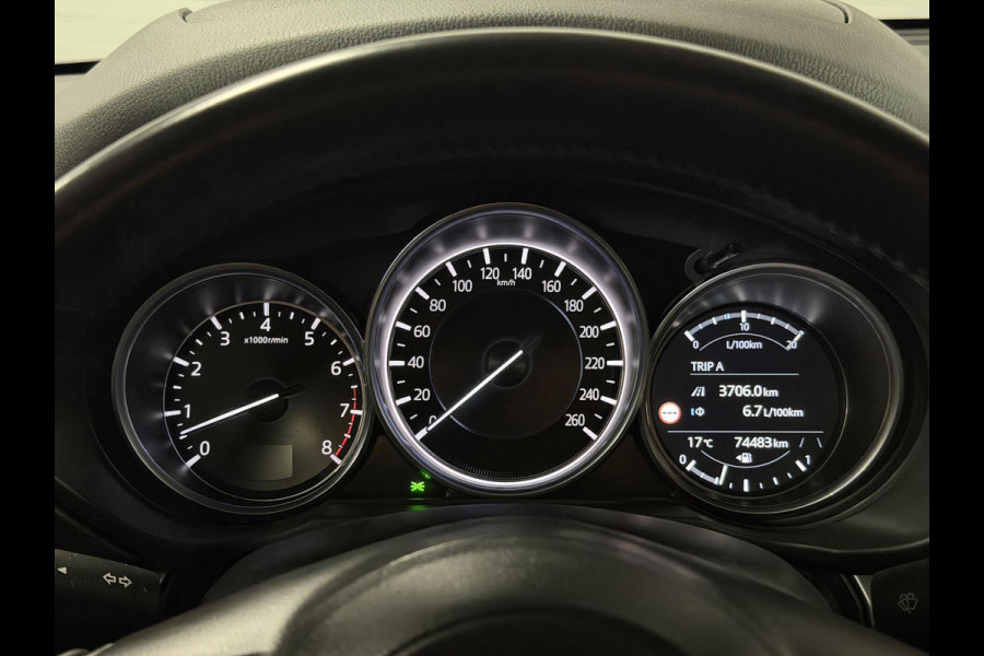 Mazda CX-5 2.0 SkyActiv-G 165 Edition 100 | Cruise control | Stuur-/Stoelverwarming | 360 graden camera | Head-up | Carplay | Dodehoekdetectie | DAB | Airco