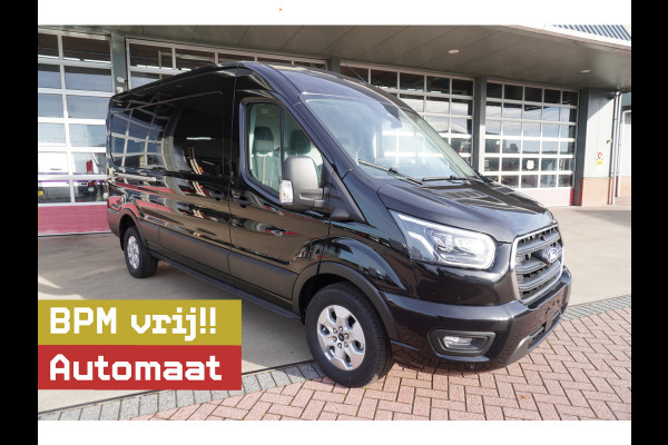 Ford Transit 350L 2.0 TDCI 165PK L3H2 Limited Automaat nr.V103 | Airco | Adap. Cruise | 360 Camera