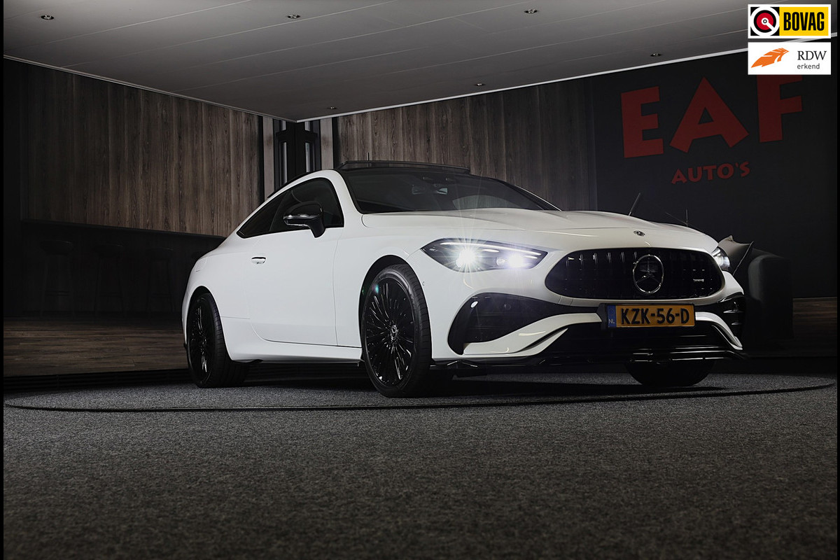 Mercedes-Benz CLE Coupé 300 e AMG 53 Look / Head Up / Burmester / 360 Camera / Acc / Elek Stoelen / Memory / Open Pano / 19 Inch