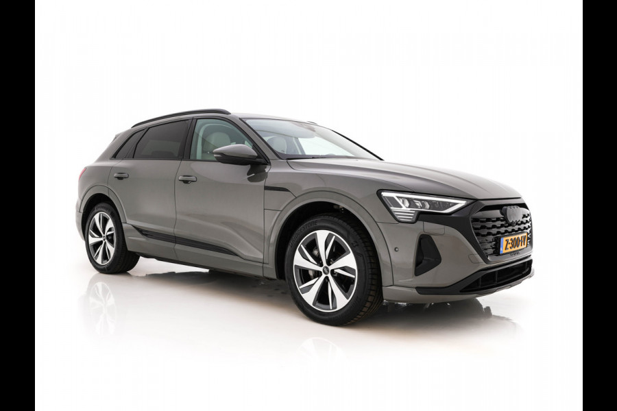 Audi Q8 e-tron 50 quattro Advanced Edition 95 kWh [3-Fase-22kW] {SoH-99%} (INCL-BTW)  Aut. *LEATHER | FULL-LED | MEMORY-PACK | ADAPTIVE-CRUISE | CAMERA | PRIVACY-GLASS | DIGI-COCKPIT | SHIFTPADDLES | DAB | AMBIENTLIGHT | TOWBAR | 20''ALU*