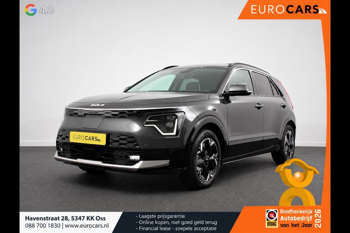 Kia Niro EV DynamicPlusLine 64.8 kWh Navigatie Half Leder Schuif-kantel dak Electrische bedienbare achterklep DAB Led Camera