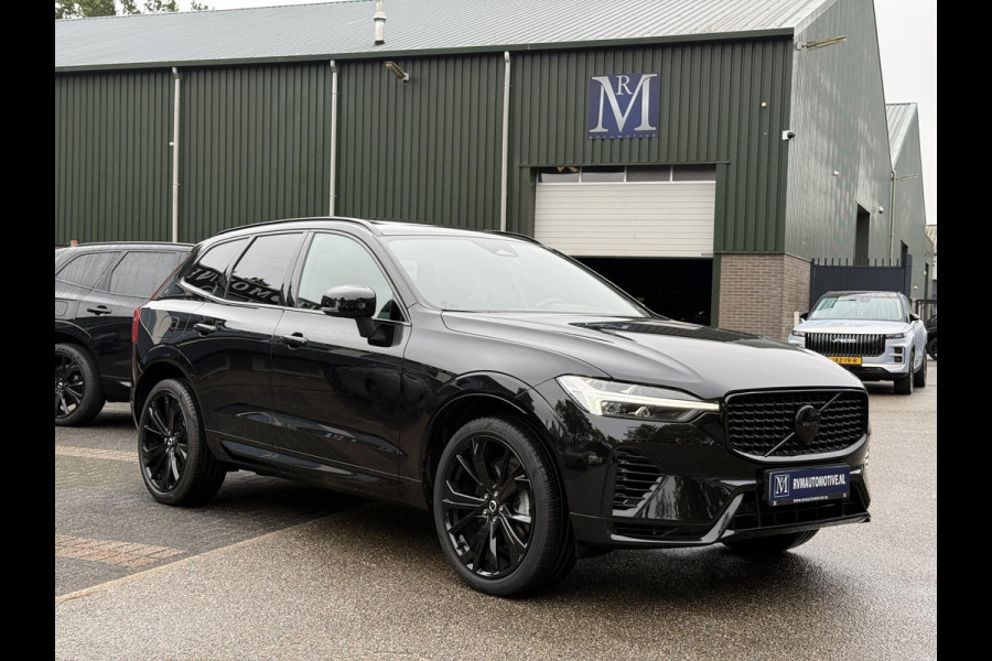 Volvo XC60 2.0 T6 Plug-in hybrid AWD Plus Black Edition SOH 100% | HARMAN KARDON| PANO| CAMERA | STOEL + STUURVERWARMING| PILOT ASSIST| MEMORY STOELEN| ACHTERBANK VERWARMD|