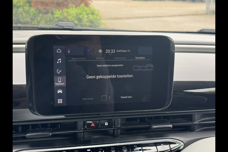 Fiat 500 Passion 42 kWh (SOH 92%) | Carplay/Android, DAB, Cruise, Airco, Bluetooth |