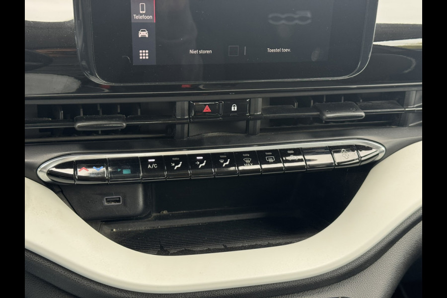 Fiat 500 Passion 42 kWh (SOH 92%) | Carplay/Android, DAB, Cruise, Airco, Bluetooth |